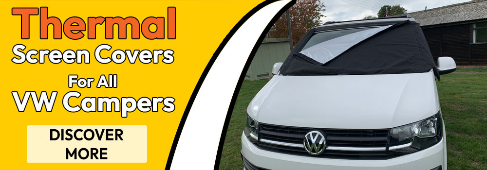Volkswagen Campervan with Thermal screen cover fitted